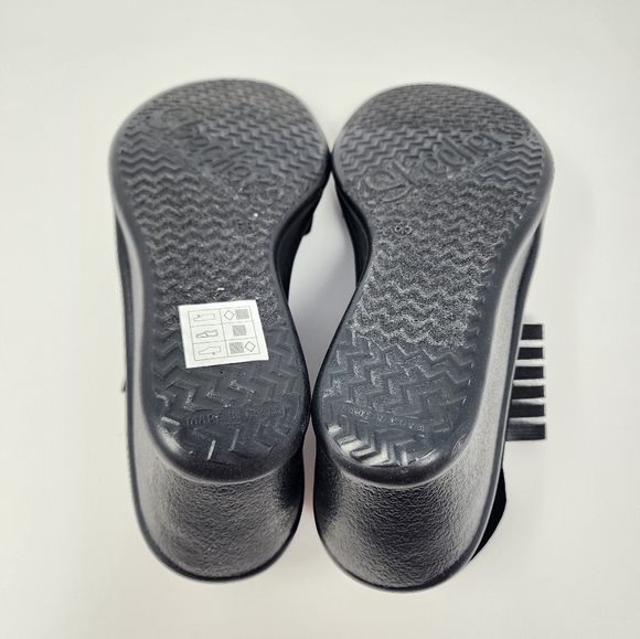 Sketchers Memory Foam Rumblers Sci-Fi Style Black Wedges - Picture 9 of 9